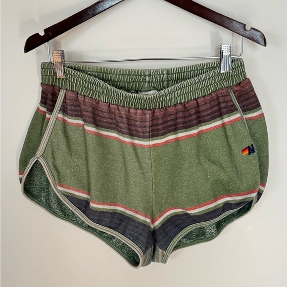 Earth tone Aviator Nation shorts. - Picture 1 of 5